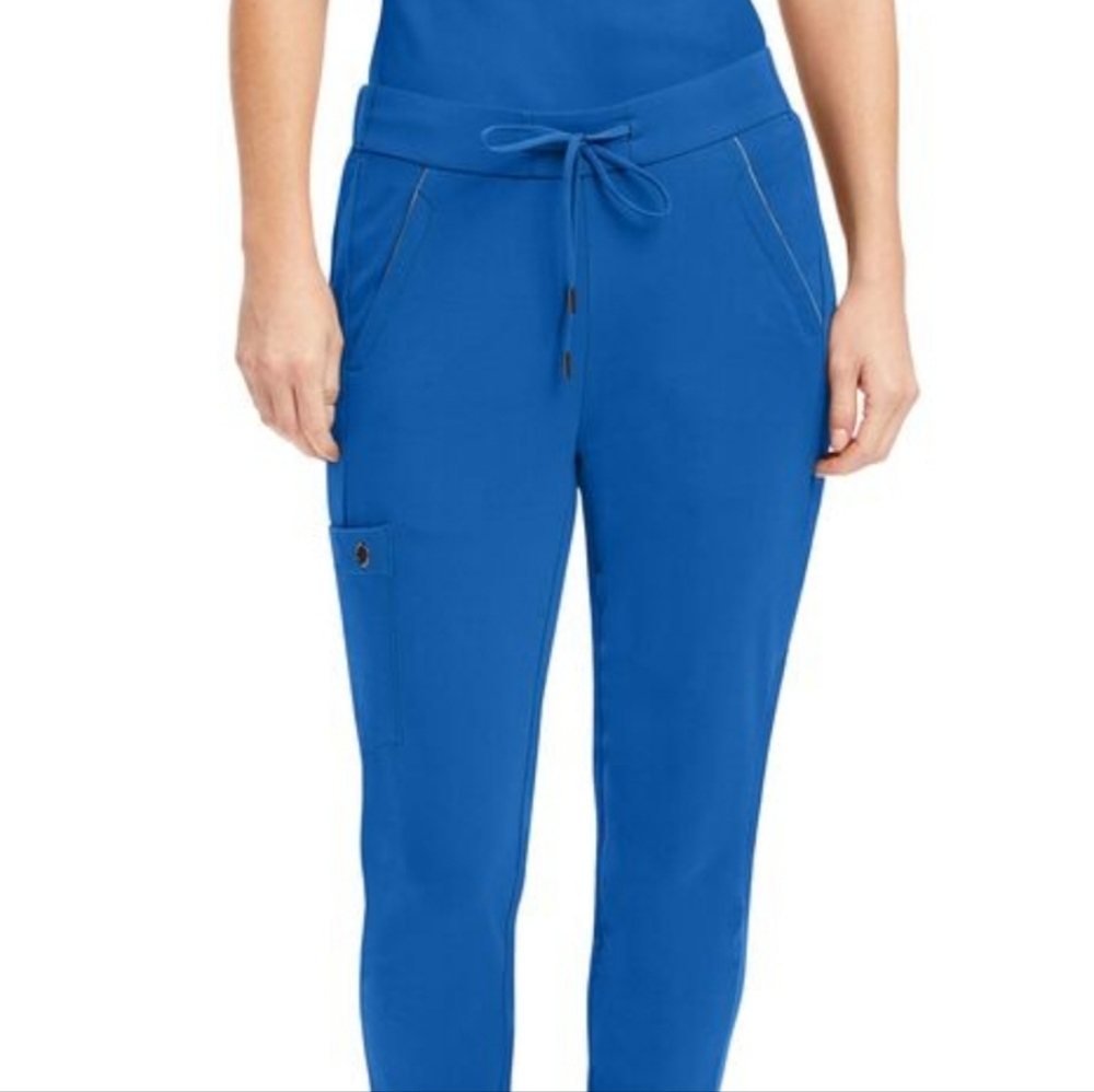 Healing Hands Scrub Pant in royal blur size medium
